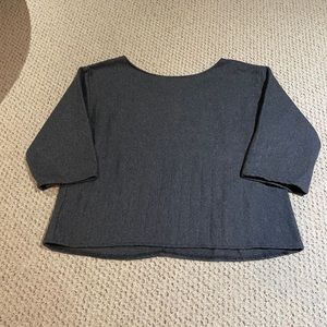 Made by Josephine *Handmade* Grey Sweater - Size Large